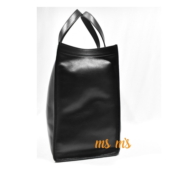 NWT BALENCIAGA Small Leather Logo Shopper Tote - Picture 3 of 8